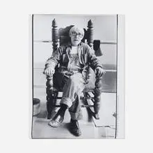 Fred W. McDarrah, Bill De Kooning in his East Hampton Studio March 26, 1978, gelatin silver print