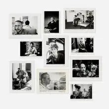 Allen Ginsberg, Collection of fourteen photographs, 1984, gelatin silver print