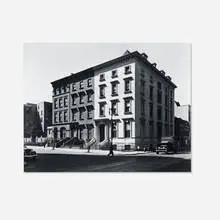Berenice Abbott, Fifth Avenue Houses, Nos. 4-6-8, gelatin silver print
