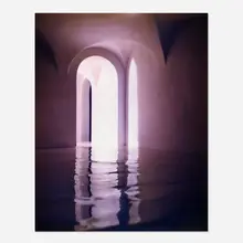 James Casebere, Siena (Vertical), 2003, digital chromogenic print face-mounted to Plexiglas and mounted to Plexiglas