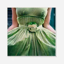 Cig Harvey, Gingham Dress With Apple, 2003, C-print