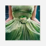 Cig Harvey, Gingham Dress With Apple, 2003, C-print