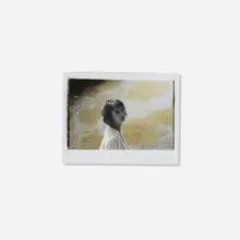 Yigal Ozeri, Untitled (Olya), 2011, toned digital inkjet print with oil collaged on Polaroid SX-70 print
