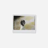 Yigal Ozeri, Untitled (Olya), 2011, toned digital inkjet print with oil collaged on Polaroid SX-70 print