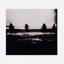 Michal Rovner, Storm, 1999, laminated C-print mounted to Sintra and face-mounted to acrylic