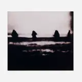 Michal Rovner, Storm, 1999, laminated C-print mounted to Sintra and face-mounted to acrylic