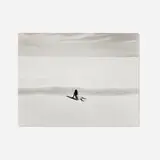 Judy Dater, Self-Portrait at Salt Flats, 1981, vintage gelatin silver print