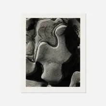 Cole Weston, Rock Erosion, Point Lobos, 1946, vintage gelatin silver print