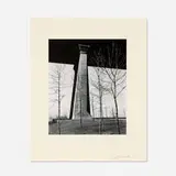 Brett Weston, Bridge Support and Trees, New York, 1947, vintage gelatin silver print