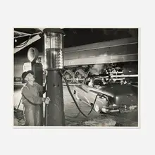 O. Winston Link, Sometimes Electricity Fails, Vesuvius, Virginia, gelatin silver print