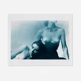 Deborah Turbeville, Vogue Italia, Two Women (from the Women of the Steam Bath series), sepia and blue-toned gelatin silver print