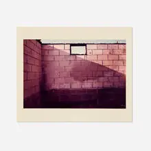 William Eggleston, Untitled (Sunlit Window) (from The New Orleans Project portfolio), 1981-82, Ektacolor print