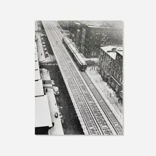 Andreas Feininger, Elevated Train, Ninth Avenue, New York, gelatin silver print