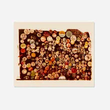 William Eggleston, Untitled (Buttons), c. 1979, color coupler print