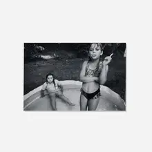 Mary Ellen Mark, Amanda and Her Cousin Amy, North Carolina, 1990, gelatin silver print