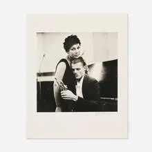 William Claxton, Chet Baker and Lili, Hollywood (from the Year of Tibet Portfolio II), platinum palladium print