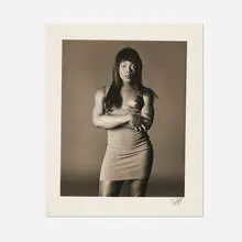 Steven Meisel, Christine (from the Year of Tibet Portfolio II), 1990, platinum palladium print