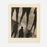 Bruce Weber, Three Men in a Reflecting Pool, Santa Barbara (from the Year of Tibet Portfolio I), platinum palladium print