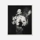 Herman Leonard, Portrait of Billie Holiday, gelatin silver print