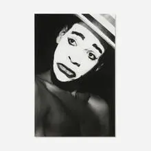 Lyle Ashton Harris, Minstrel, gelatin silver print