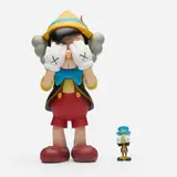 Kaws, Pinocchio & Jiminy Cricket
