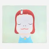 Yoshitomo Nara, WOW (Works on Whatever) Project beach towel, 2010, digital print on brushed cotton towel