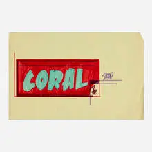 Futura 2000, Coral, 2000, ink on paper