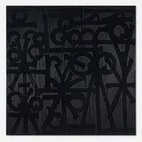 RETNA, Untitled, 2022, acrylic and crystalline on canvas