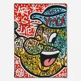 Speedy Graphito, Art Is Life, 2012, acrylic on canvas
