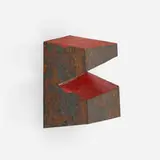 Richard Nonas, Untitled, 1990, painted steel