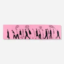 Chris Johanson, Magic Right Now, 2001, acrylic on wood