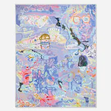 Michael Williams, Sounds Food, 2014, inkjet print on canvas