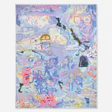 Michael Williams, Sounds Food, 2014, inkjet print on canvas
