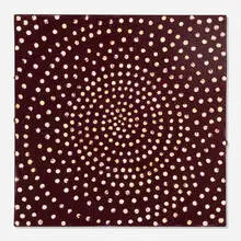 Ross Bleckner, Dome, 1993, oil and encaustic on canvas