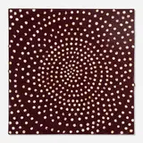 Ross Bleckner, Dome, 1993, oil and encaustic on canvas