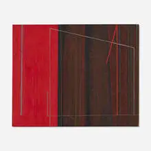 Luc Peire, Falla, 1964, oil on panel laid to Masonite