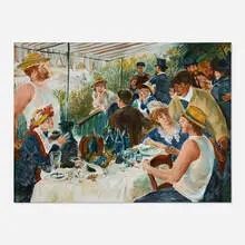 Mark Tansey, Renoir (Luncheon of the Boating Party), c. 1970-71, oil on canvas