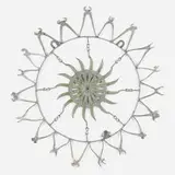 Bob Dylan, Ironwork Wall Hanging X, c. 2013, welded iron