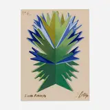 Giacomo Balla, Fiore Futurista No. 6, 1916, watercolor on paper