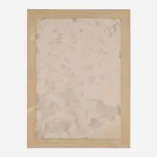 Michelangelo Pistoletto, Untitled, 1981, acrylic on gauze
