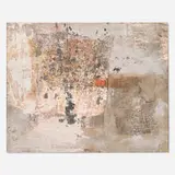 Sandra Blow, Untitled, 1957, mixed media on Masonite