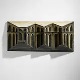 Patrick Hughes, Archestra, 1998, bronze