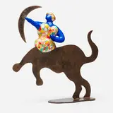 Niki de Saint Phalle, Sagittaire, 1993, steel, painted polyester resin, glazed ceramic