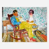 Farley Aguilar, The Rocking Chair, 2017, oil on canvas