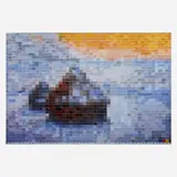 Vik Muniz, After Claude Monet from Pictures of Color, 2001, chromogenic print mounted to aluminum