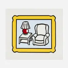Red Lamp by Roy Lichtenstein, 1992, lithograph in colors on BFK Rives, sold Jul 2026
