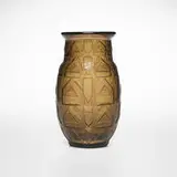 Daum, Art Deco vase, c. 1930, molded glass