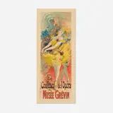 Jules Chéret, Les Coulisses de l'Opéra au Musée Grévin (from Les Maîtres de l’Affiche), 1896, lithograph in colors