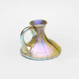 Tiffany Studios, Miniature Agate vase, c. 1898-1900, hand-blown Favrile glass