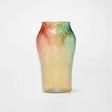 Loetz, Tricolor Phänomen vase (Gre. 299), c. 1900, hand-blown glass